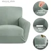 Stuhlhussen Jacquard Polyester Sessel Sofabezug für Wohnzimmer Elastischer Sofabezug Sessel 1 Sitz Sofabezug Elastischer Möbelbezug Q231130