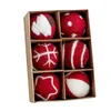 Dekoracje świąteczne 636PCS Felt Ball Ornaments Xmas Tree Dekoration