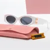 Fashion Miu sunglasses for women designer sunglasses men oval frame shades sun glasses cat eye goggles luxury lunette womens sunglasses designer casual UV400 mz057