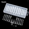 False Nails 240pcs/Box Clear Nail Tip