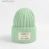 OMEA Angora lapin fourrure hiver chapeau femmes laine chapeau mode tricot poilu chapeau bonnet flou cachemire casquette couleur unie avec patch Q231130