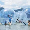 야외 1 5m 물 보행 공 PVC 수영장 수영장 플로트 장난감을위한 일반 지퍼가있는 팽창 식 춤 269W