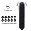 Vibratoren 10-Gang-Vibration Klitorisstimulation Erwachsenes Sexspielzeug Vibrierender Sprung Liebesei Mini Bullet G-Punkt Vagina-Vibrator für Frauen weiblich 231130