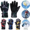 Лыжные перчатки для детей, зимние, снежные, теплые, для мальчиков и девочек, сноубордические, ветрозащитные, водонепроницаемые, утепленные, должны быть 231129
