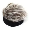 Geniş Memlu Şapkalar Kova Beyzbol Kapağı Erkekler Kadın Beanie Peruk Şapka Eğlenceli Kısa Saç Kapakları Partisi Toupee Outdoor için Yumuşak 231129