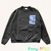 Men's Hoodies Oversized Large Sweatshirts Men Women 1:1 Quality Washed Black Hoodie Heavy Terry Pullovers