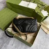 Projektant portfel dla kobiet luksurys torebki projektanci torby oryginalna skórzana designerka torba na ramię na ramię Kobiet portfelowy moda torba posłańca z pudełkiem i torbą na kurz