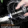 Torches Most Powerful xhp50 LED Flashlight usb Rechargeable 18650 Zoom Aluminum Alloy led torch Best Camping Outdoor Emergency use Q231130