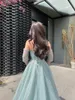Party Dresses Green Gowns Fashion Sexy Evening Dress Luxury For Women Wedding Graduation Formal