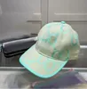 Ontwerper Brief Borduren Baseball Cap Mode Heren en Dames Reizen Gebogen Rand Tongkap Outdoor Vrije tijd Zonnescherm Hoed Ball Caps Blanco houder