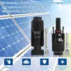 Kit de herramientas de enjuague solar Tang Solar Crimper para 2.5/4.0/6.0 mm² Panel solar cable fotovoltaico con conectores de paneles solares y 2 espaciadores