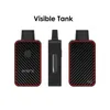 USA Tank imini C18 Boîte de vape jetable Dispositif de recharge USB 4,0 ml 5,0 ml Vaporisation d'huile vide noire 380mAh Bobine en céramique Tension réglable 2.7V D8 Vape Pen OEM ODM Prise en charge