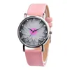 Montres-bracelets UTHAI BK64 Fashion All-Match Ceinture Diamond Lotus Ladies Small Fresh Student Quartz Watch