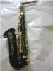 Nouveau saxophone Alto noir de meilleure qualité, instrument de musique Alto e-flat de marque SAS-R54 avec étui, niveau professionnel