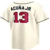 2023 S-4XL City Connect Baseball Jerseys Austin Riley Ronald Acuna Jr. Ozzie Albies Matt Olson Sean Murphy Eddie Rosario Brave Max Fried Marcell Ozuna