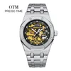 Luxury Designer Automatyczny mechaniczny OTM Preisc Time 42 mm 30atm zegarek Męskie auto 3 ręce zegarki na rękę