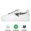 A Bathing Ape Bape SK8 Sta Bapestas Baped Hommes Femmes Casual Chaussures Sneaker BapeSta Mode SK8 Sta Camo Noir Blanc Entraîneur Baskets De Sport