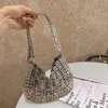 Вечерние сумки роскошная дизайнерская сумочка металлическая цепная сумка в пустоте сцепление женская тенденция 2023 года.