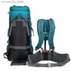 Outdoor Bags Camping Hiking Backpacks 80L Lifting bracket Outdoor Bag Backpack Nylon superlight Sport Travel Bag Aluminum alloy waterproof Q231130