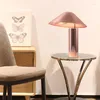 Lampy stołowe Nordic LED szklana lampa kulki akrylowe lekkie zacisk Pióro łóżko Zebra Sypialnia jadalnia