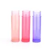 100pcs/lot 5G DIY Empty Lipstick Lip Gloss Tube Balm bottles Container With Cap Colourful Cosmetic Sample Bnvjc