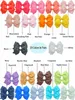 Hair Accessories 40Pcs 20pair Boutique Grosgrain Hair Bows Alligator Clips for Girls Toddlers Kids Baby Hair Accessories 231129