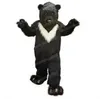 Costume de mascotte du plus récent Black Bear Carnival Unisexe Tenue de Noël Fête de Noël Festival Outdoor Dress Up Promotional Accesss for Women Men