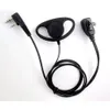 PPT D Earpiece Shape Clip-Ear Earhook Headset Mic för Baofeng Walkie-Talkie