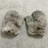 Cinq doigts gants vendre hommes hiver chaud véritable véritable gant de fourrure de lapin mode unisexe réel gants de fourrure de lapin russe femmes mitaines de fourrure 231130