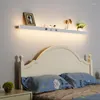 Lampada da parete Libreria Forma Lettura Led Bar Apparecchio Soggiorno Corridoio d'ingresso Luce Camera da letto Sconce Apparecchio per la casa Wandlamp