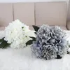 Decorative Flowers Peony Artificial Wholesale Wedding Home Decoration Bride Holding Bouquets Simulation Rose DIY Flower Wall