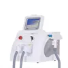 Machine professionnelle de tatouage de lavage indolore de laser de picoseconde d'épilation de point de glace d'E Light OPT de double poignées avec le traitement de poupée noire Peeling de carbone