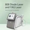 Mesa profissional 2 em 1 808 Diodo Laser Removedor de pêlos Picosegundo Indolor Remoção de tatuagem Eyeline Lipline Lavagem de rejuvenescimento da pele Equipamento de beleza