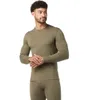 Roupa íntima térmica masculina camada de base de lã merino 100% lã merino camisa merino 250g camisas de tripulação LS roupa íntima térmica quente top camada de base diária 231130