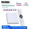 2024 Ny Mecool KM2 Plus Deluxe Android 11 TV -låda Amlogic S905x4 4GB 32GB Google Certified NetFil 4K ATV Box 5G WiFi 6 DOBY ATM0S Audio TVBox