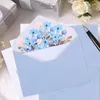 Geschenkwikkeling Bloemen set Cash Budgetbladen Uitnodigingen Uitvelop Po -enveloppen Kaarten Wedding Stagery's