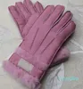 Designer Damen Herren Lederhandschuhe Schaffell helle weibliche Winter warme Mode winddichtes Frostschutzmittel im Freien Geschenk