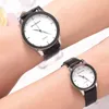 腕時計ボリングダンの男性と女性はベルトのハイエンドビジネスクォーツ愛好家の時計カップル男性の女性を見る