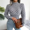 Womens Sweaters Autumn Winter Women Casual Hollow Out Long Sleeve Knitted Pullovers And Crop Top 231129