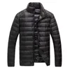 Herrenjacken STYLE ULTRA LIGHT SHORT DOWN JACKET Packbare, leichte, langärmelige Pufferjacke mit durchgehendem Reißverschluss für Herren S-6XL L231130