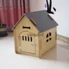 犬小屋ペンズウッドクレートパピードッグハウスケンネルケージアクセサリー小動物猫の中のニッチの猫Chien家具fg26vaiduryd