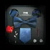 Fliegen Herren Business Formal Abend Party Casual Geschenk Vater Plot Krawatte Fliege 8-teiliger Anzug 231128