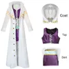 Anime Nico Robin Cosplay Costume Straw Pirates Archaeologist Trench Coat And Skirts Miss Allsunday Devil Kid S Hat