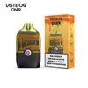 Tastefog Oner 5200パフ使い捨てベイプキットバー650mah充電式メッシュコイルパフeタイトリー2％ニコチン12ml液体容量