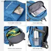 Outdoor Bags Climbing Backpack 50L Outdoor Camping Backpack Cycling Travel Bag Waterproof Mountaineering Hiking Backpacks Mol Sport Bag Q231130