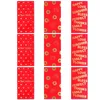 Emballage cadeau 30 pièces enveloppe d'argent chinois Stich cadeaux enveloppes Hongbao paquet de papier porte-bonheur rouge de noël