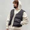 Cole Buxton Winter Vintage Solidny kolor All-In-One swobodna klimat Down Cotton High Street Vest Kurtka dla mężczyzn Kobieta Zwiedź Obiter długi rękaw