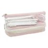 Pencil For CASE Large Capacity Waterproof Handbag Organizer Bag Desk Management Student Adult Home Office Tr