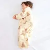Schlafsäcke Schlafsack für Kinder von 3–24 Monaten, Kinder-Nachtwäsche, Ärmel, abnehmbar, Winter, warm, dicker, Anti-Kick-Decke, Babyschlafsack, 3,5 Tog, 231129