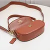 CM702 Ladies Harley 23 Ny liten liten underarmspåse axelväska lassic Pure Cowhide Kvalitet Toppskiktet Crossbody Bag designer Bag axelhandväskor COA CH CH